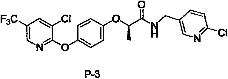 N-substituted alkyl arylxoy phenoxyl propanamide compound with herbicidal activity and preparation and application thereof