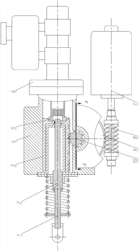Transmission mechanism achieving rapidly returning and electro-hydraulic brake system