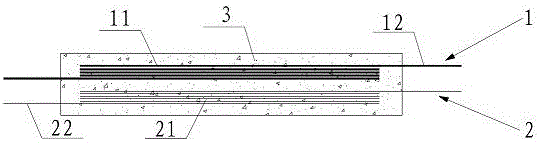 Concrete freeze-thaw expansion strain sensor