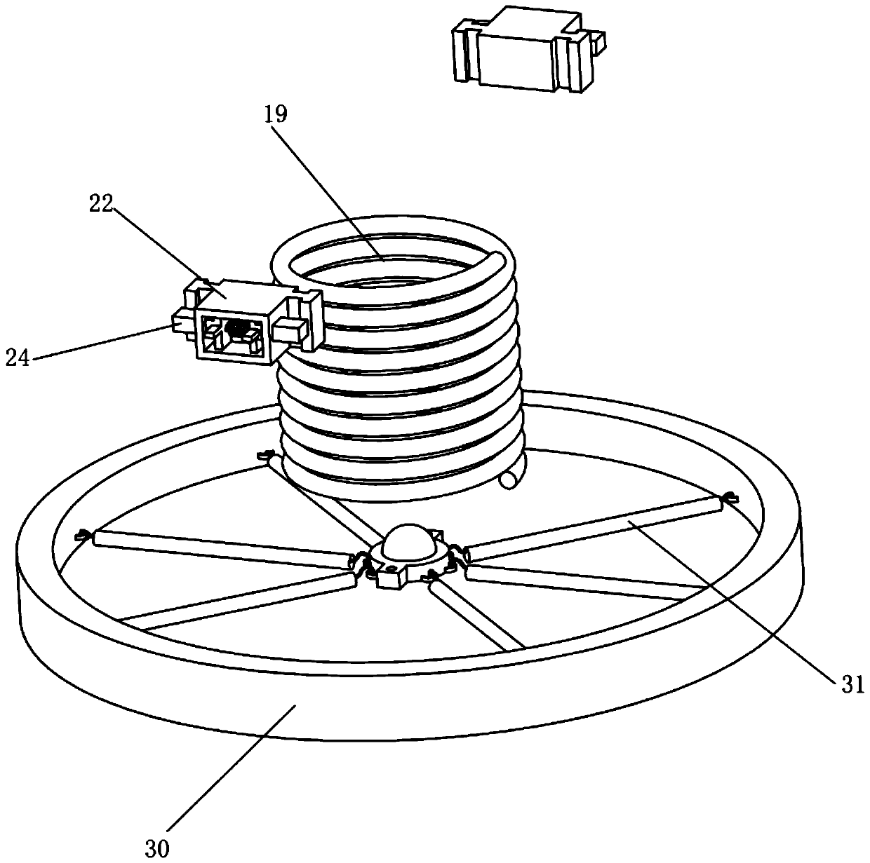 Explosion-proof oil-immersed transformer