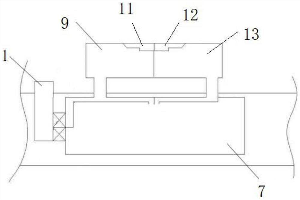 Detergent putting device and washing machine