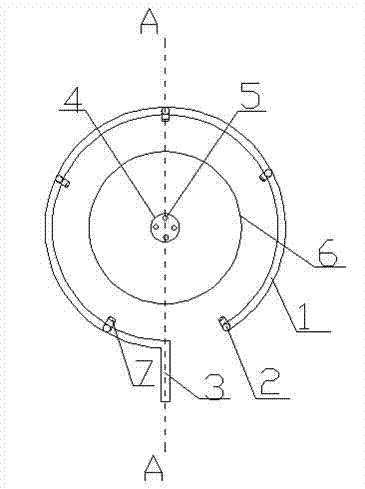 Oxygen-enriched preheating device in combustion furnace with oxygen-enriched nozzle