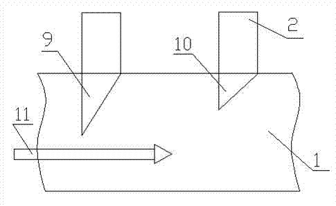 Oxygen-enriched preheating device in combustion furnace with oxygen-enriched nozzle