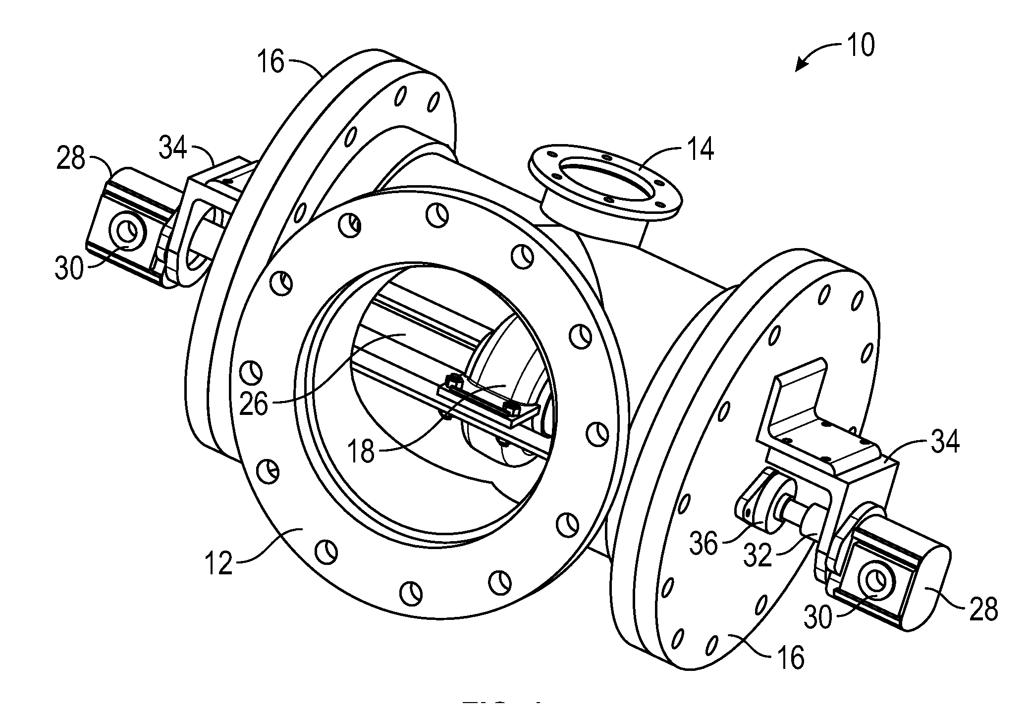 Enclosed double suction pump