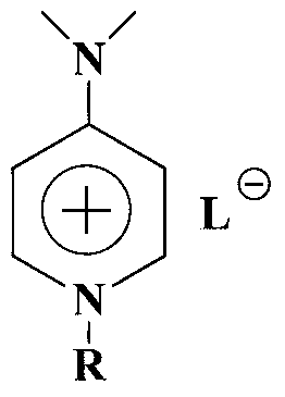 Method of applying dimethylamino modified pyridine ionic liquid in deep sulfur removal of oil