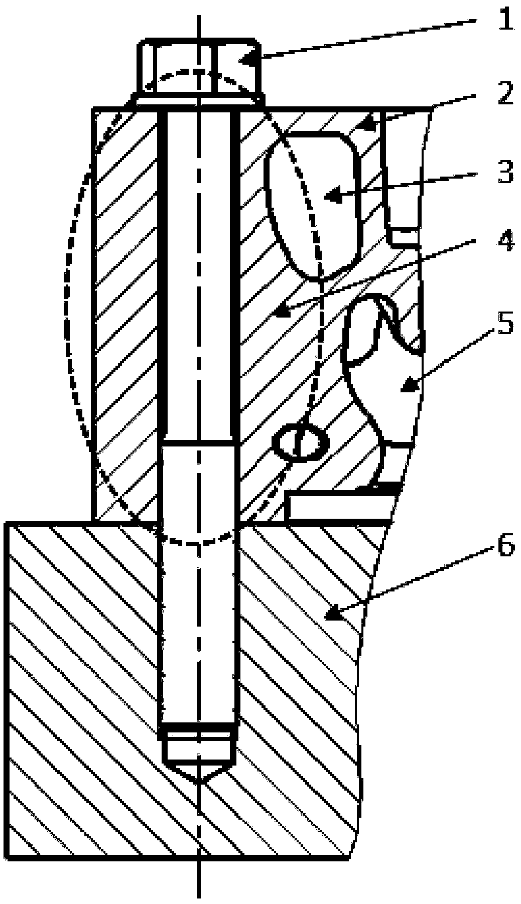 Enhanced cylinder cover bolt hole supporting structure