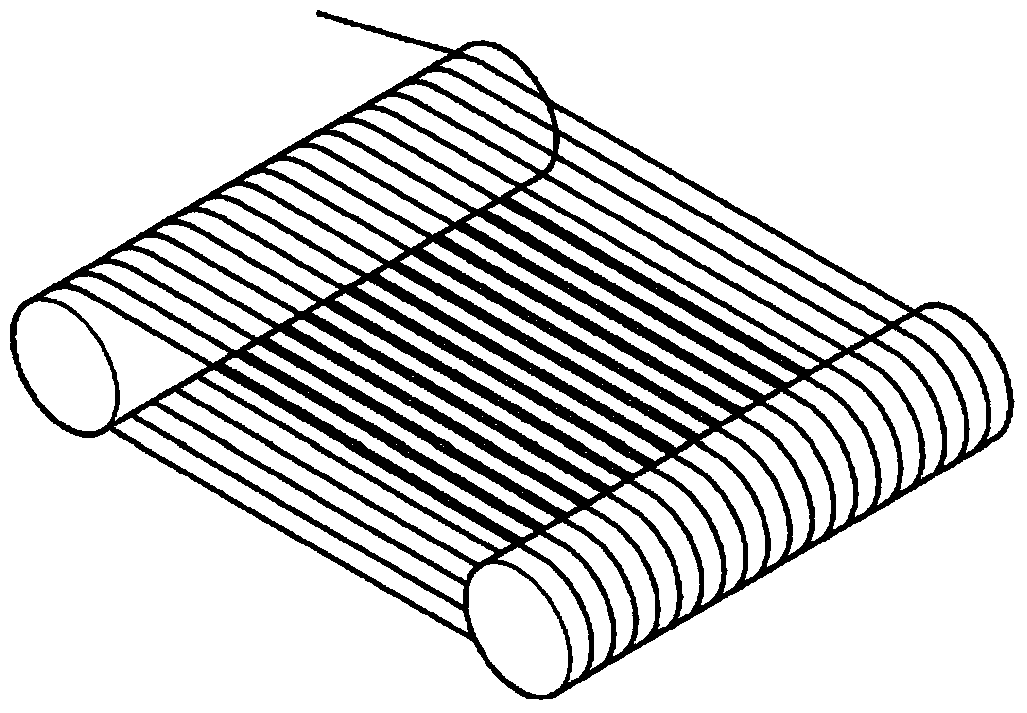 Roller for conveying hollow thread-like object, manufacturing method of hollow thread-like object, manufacturing method and manufacturing apparatus of hollow fiber membrane sheet