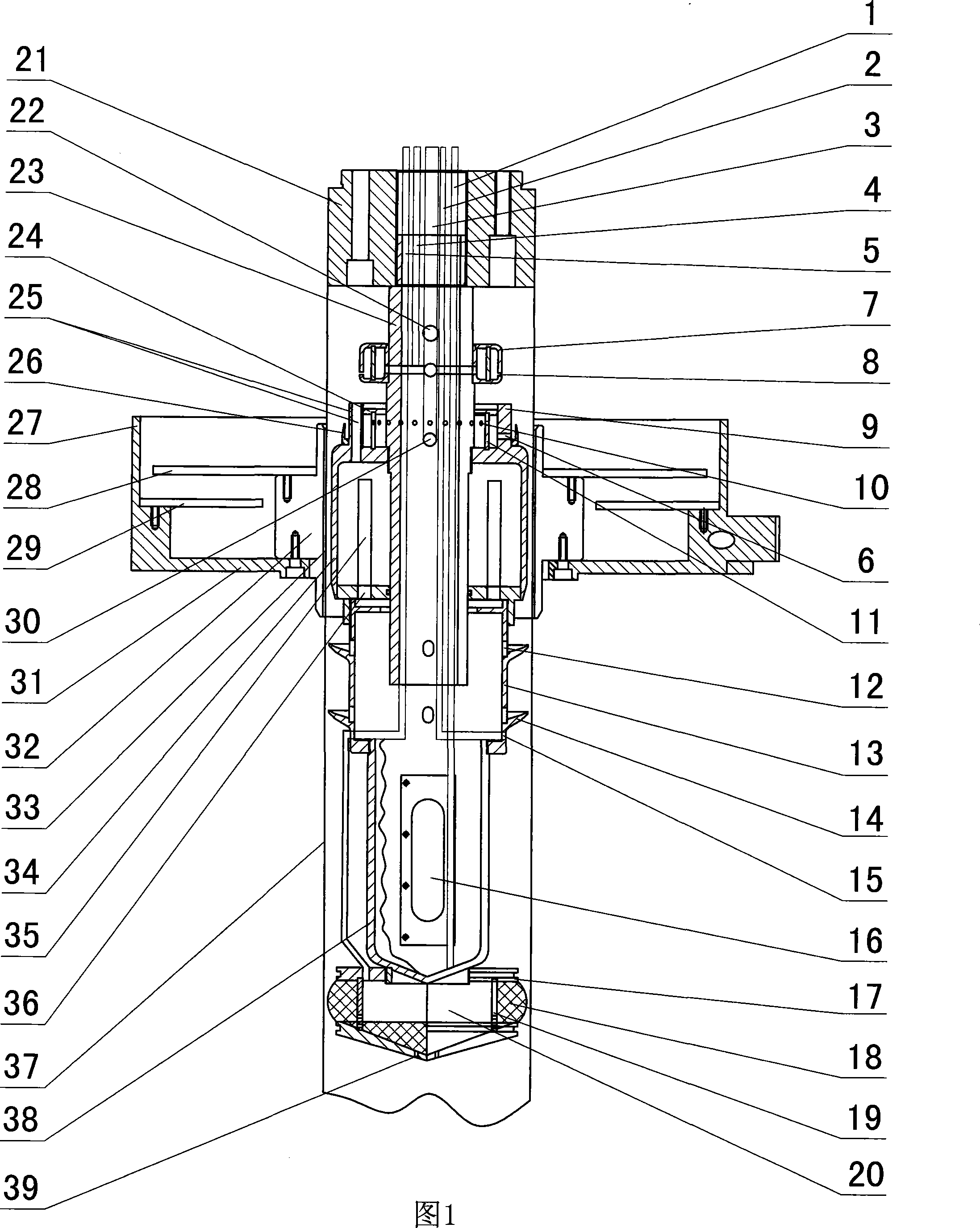 Film cooling forming device of film-blowing machine