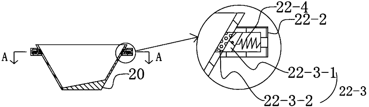 Rapid disassembling type rapid collecting and dust-removing device