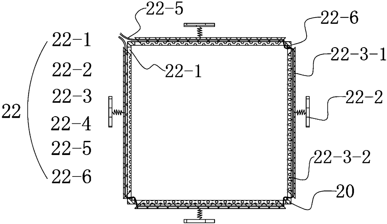 Rapid disassembling type rapid collecting and dust-removing device