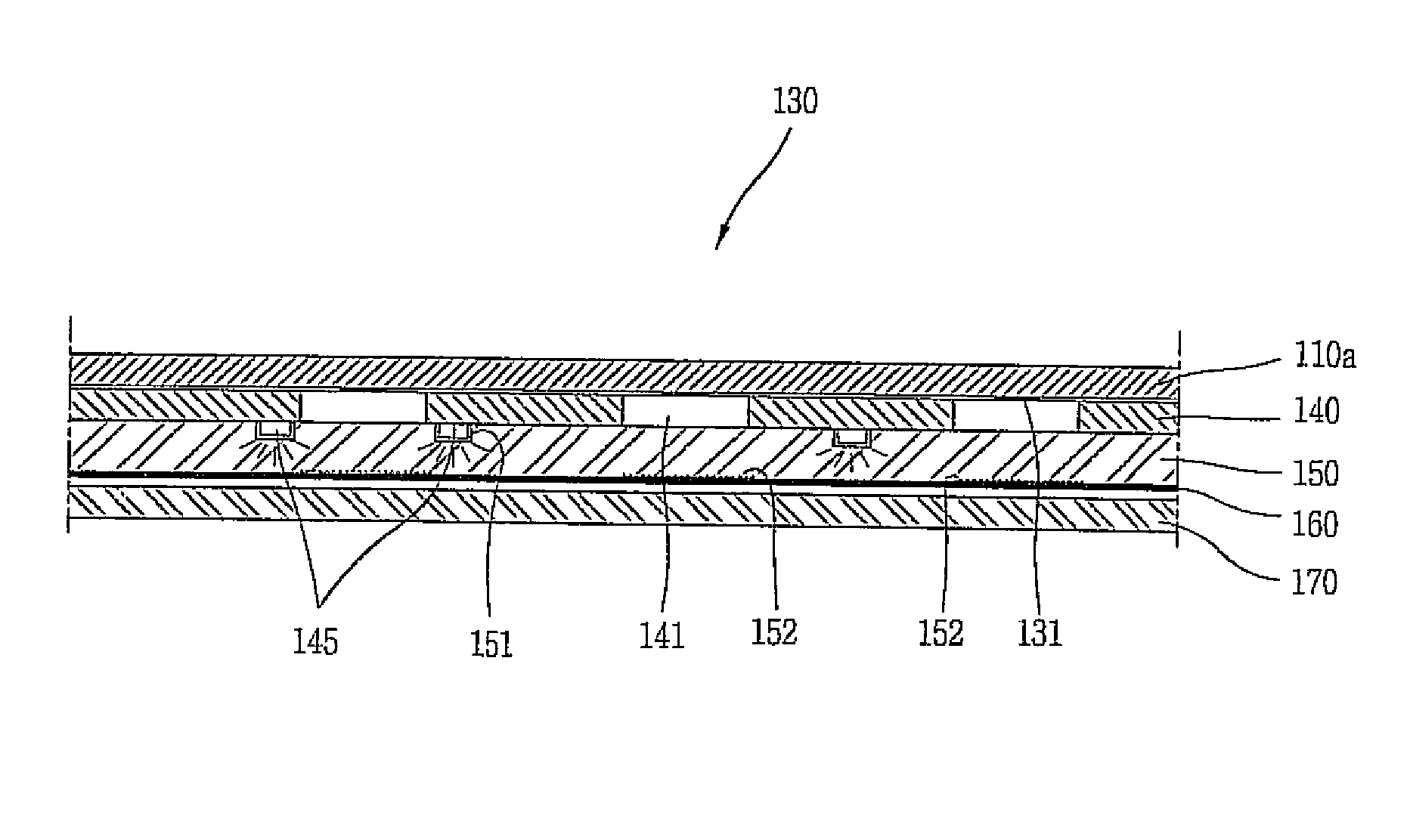 Touch key assembly for a mobile terminal