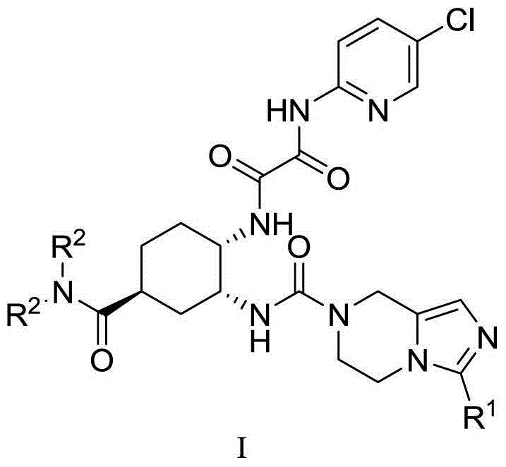 Anticoagulation diamine derivative