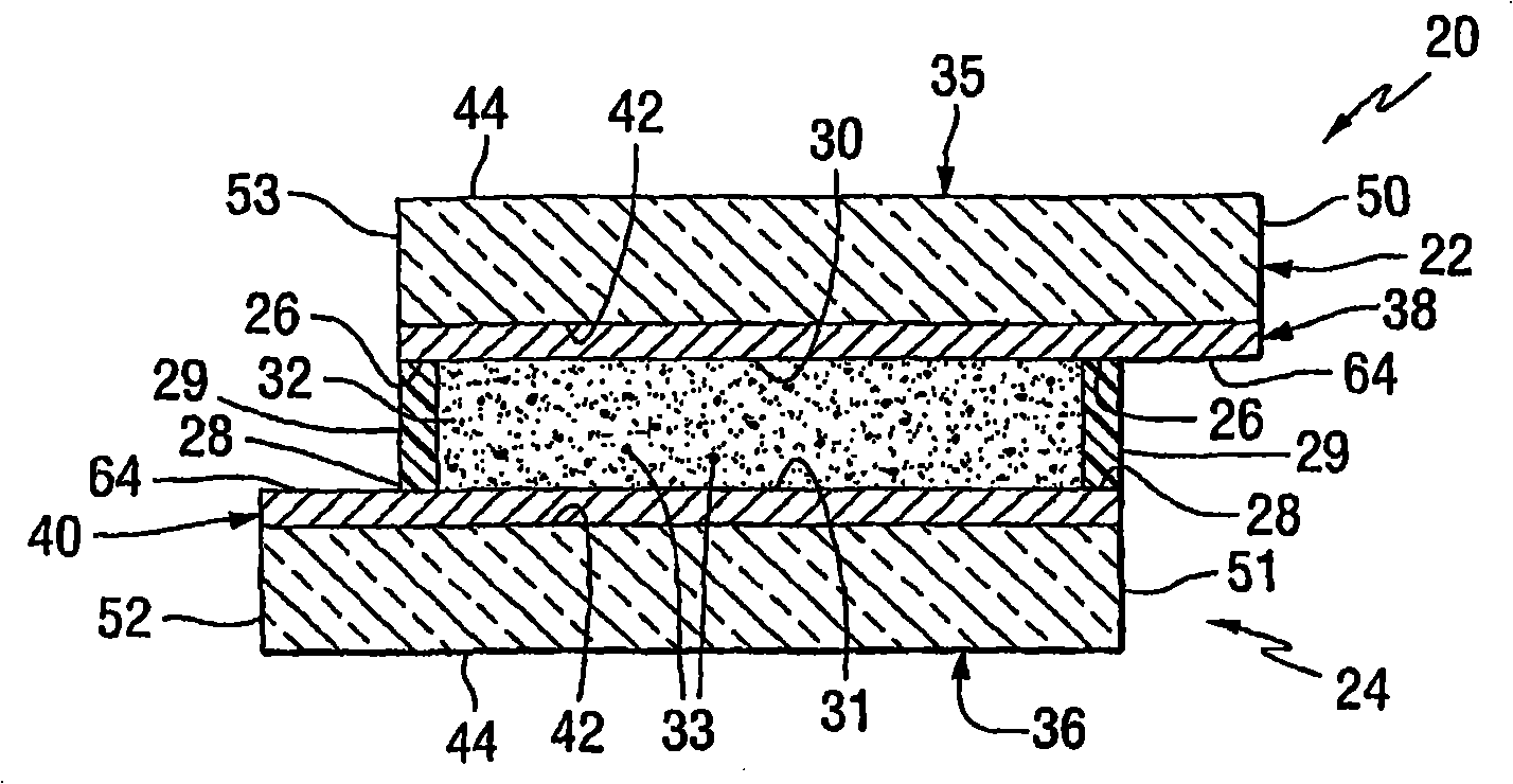 Transparent electrode for an electrochromic switchable cell