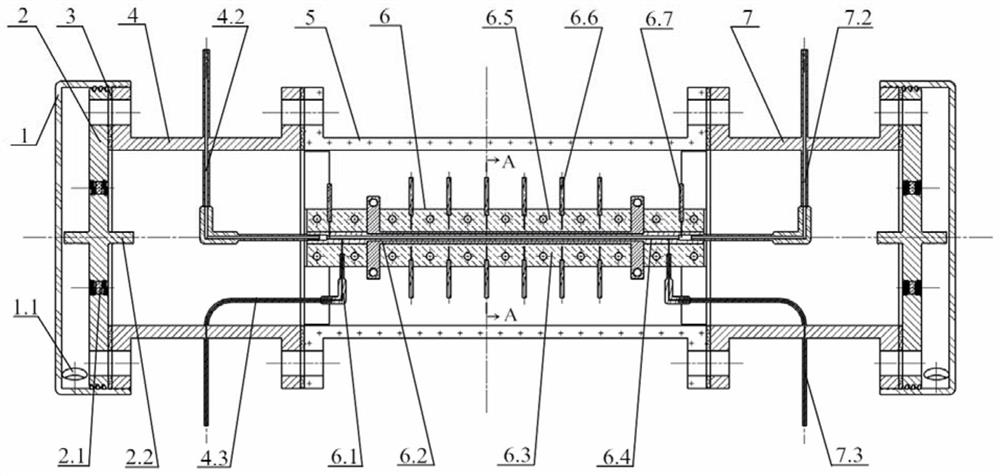 A visual experimental device for supercritical pressure fluid flow and heat transfer under the condition of equal heat flow heating