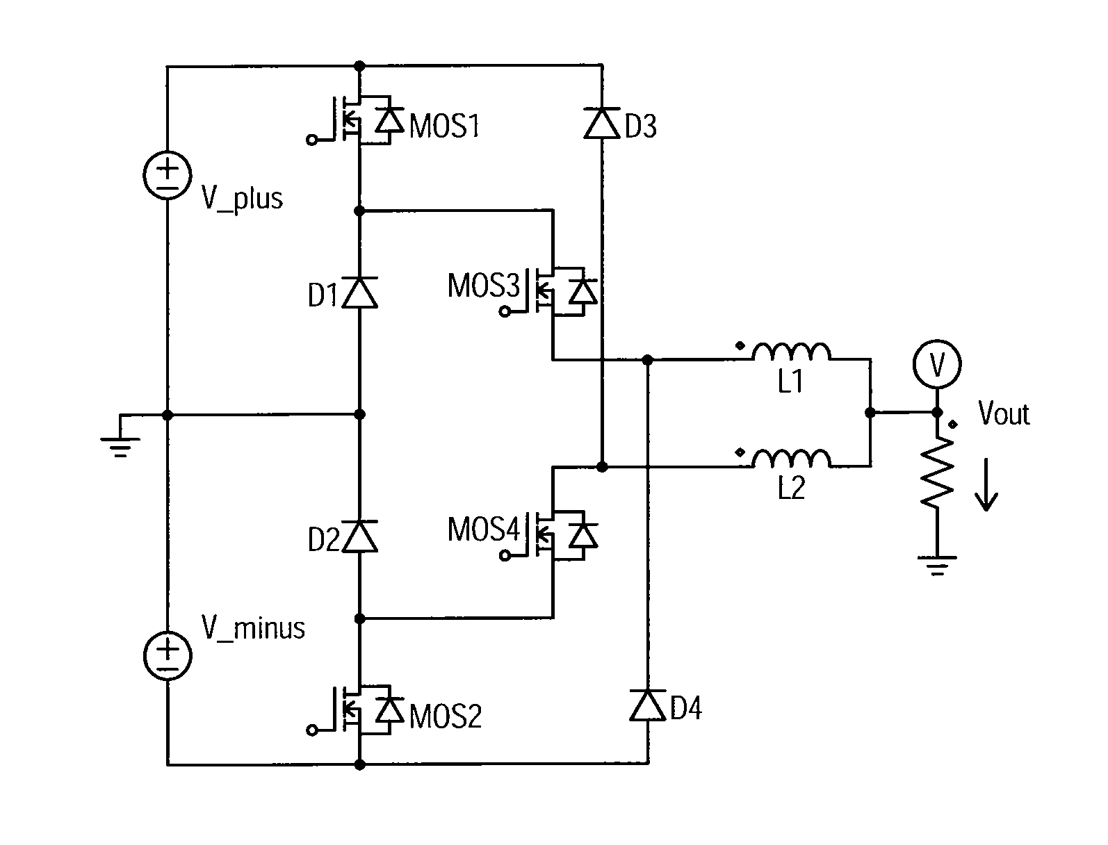 Inverter topologies usable with reactive power