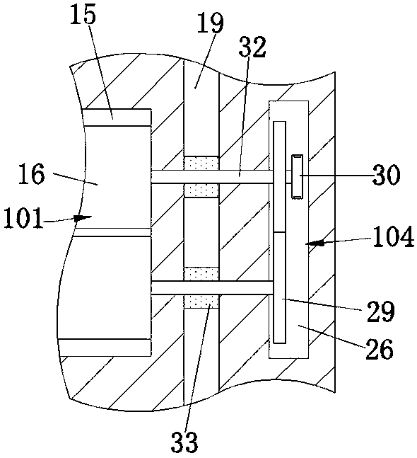 Construction garbage collection and centralized treatment device