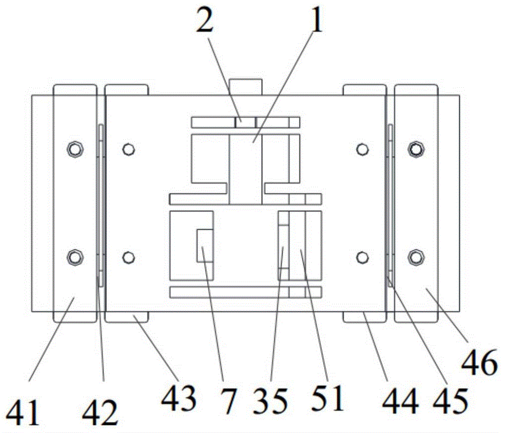 Stick-slip drive cross-scale precision positioning platform with side friction adjustment mechanism