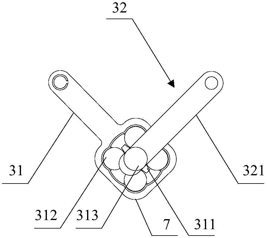 Combined anti-galloping device based on energy consumption and mismatching principle