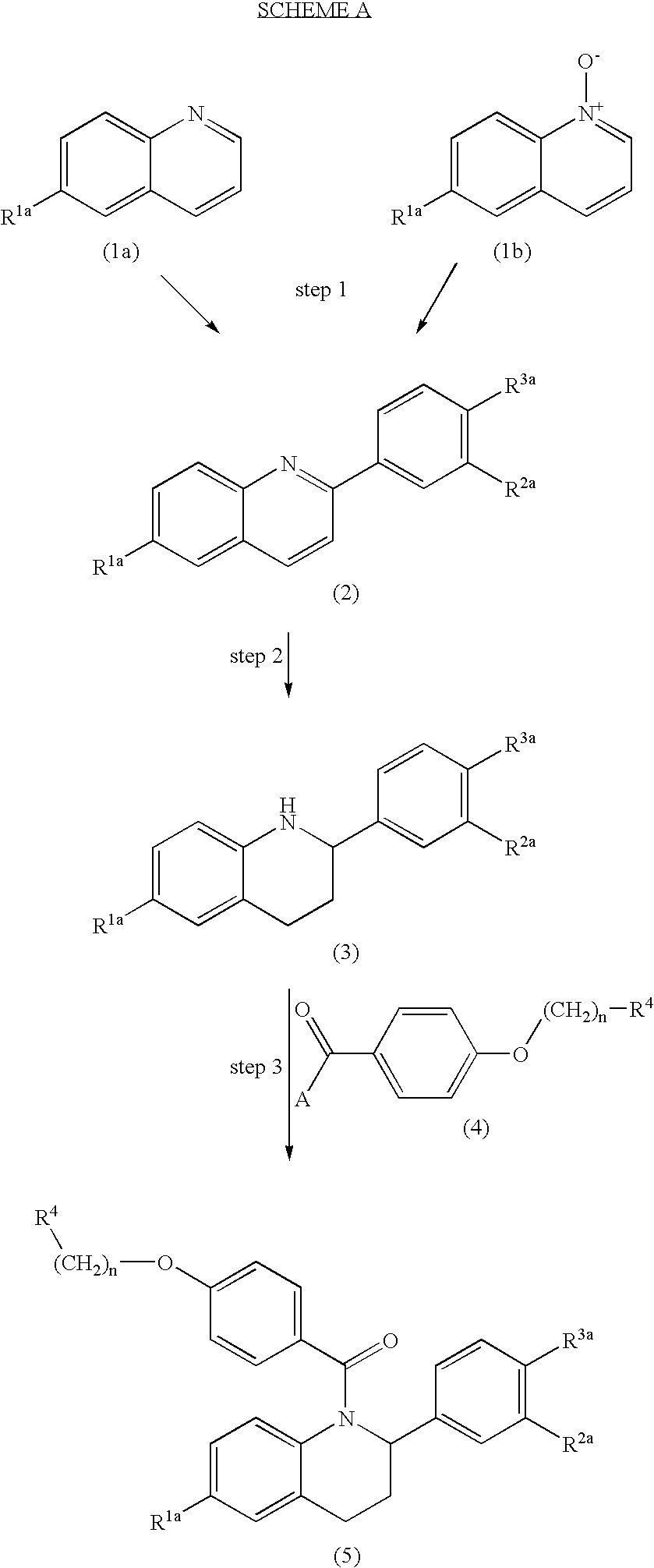 2-substituted 1,2,3,4-tetrahydroquinolines and derivatives thereof, compositions and methods