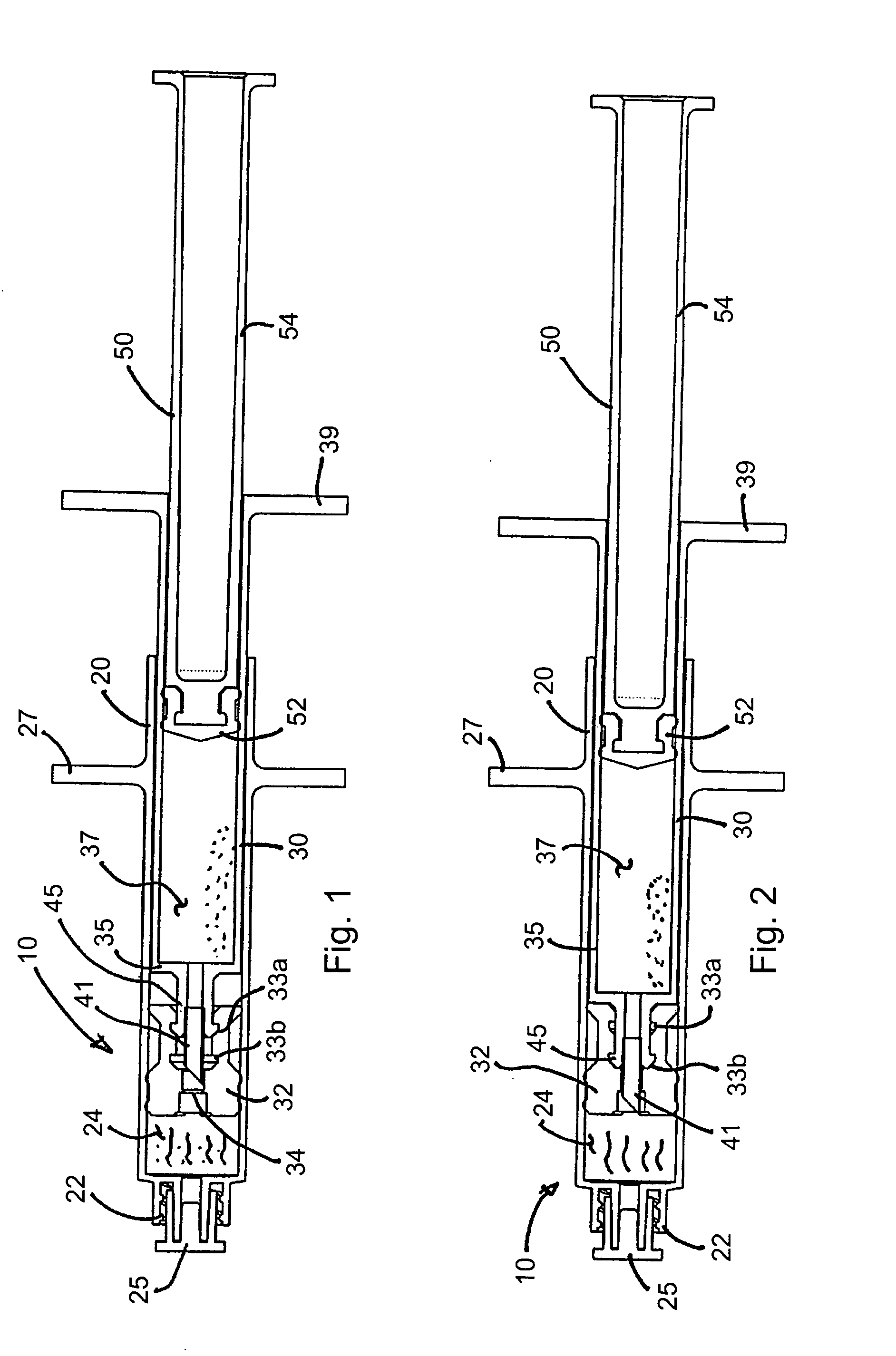 Dual chamber mixing syringe and method for use