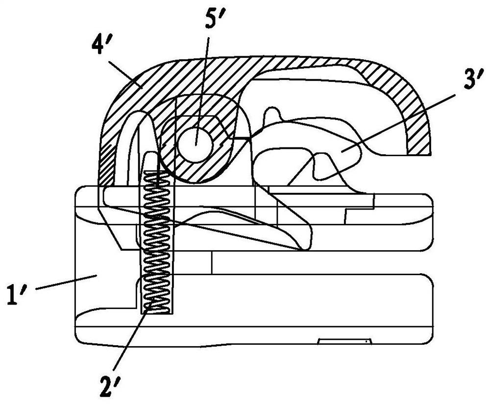 Pin mounting method and pin mounting device for puller