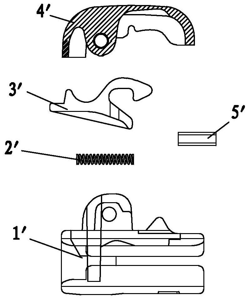 Pin mounting method and pin mounting device for puller