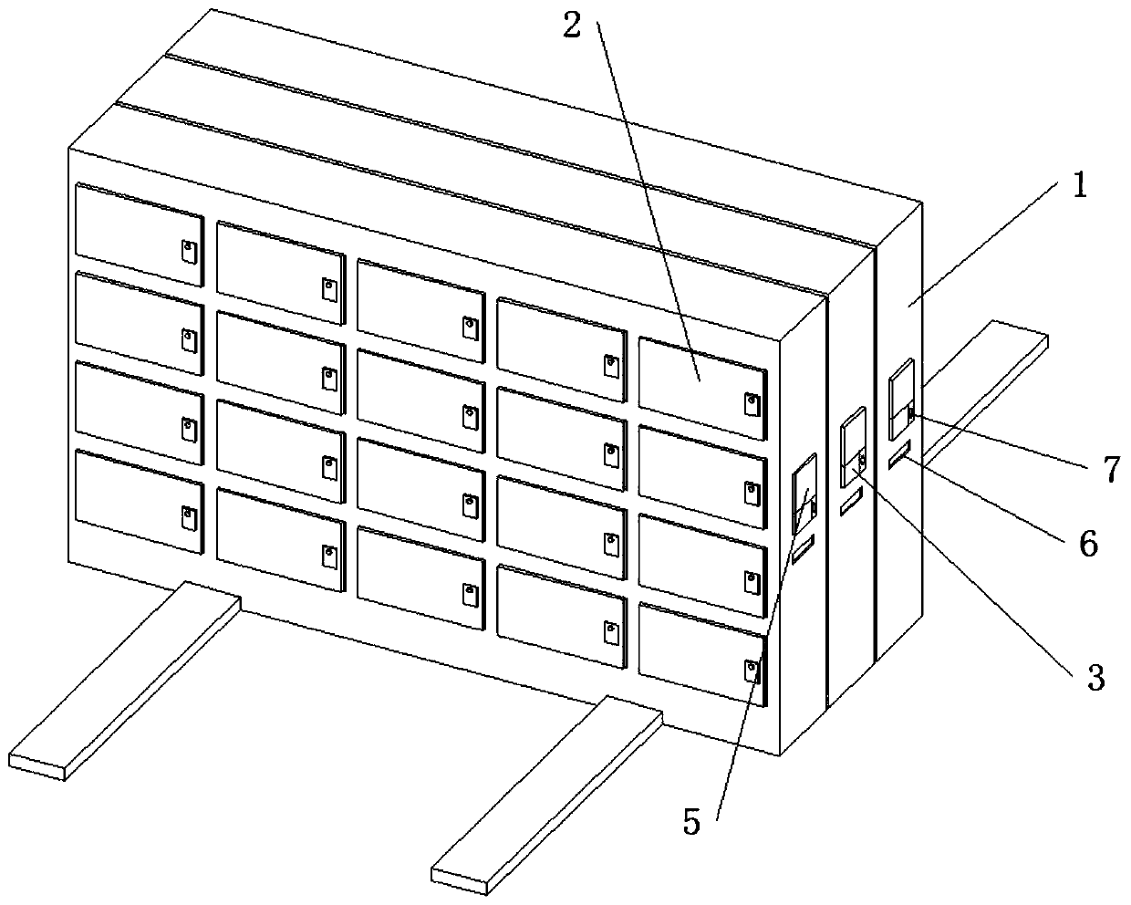 Intelligent compact shelve based on memory and registration functions