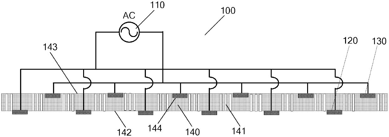 Discharge components, chamber devices and pecvd equipment for substrate processing equipment