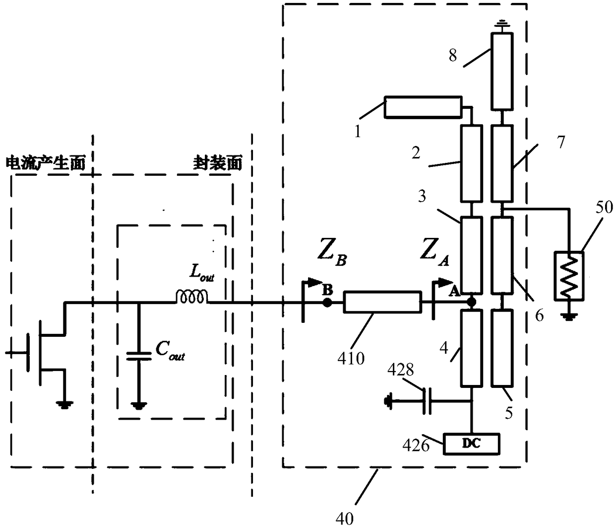 Broadband bandpass filter power amplifier based on frequency selective coupling