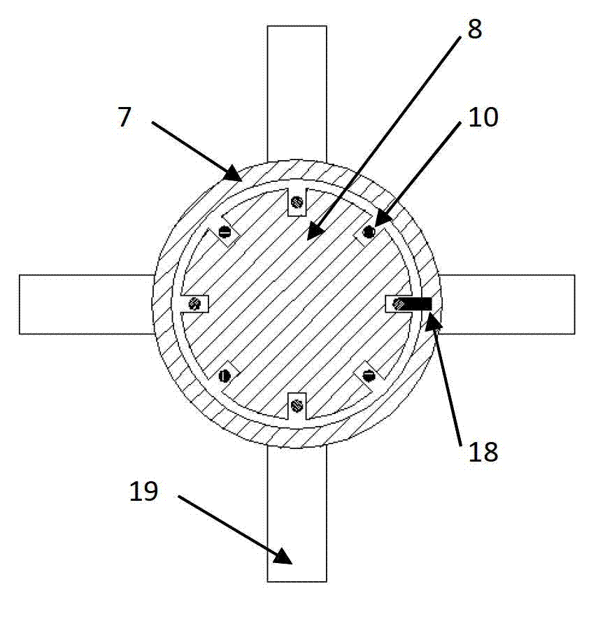 Automatic electric measurement type layered settlement instrument