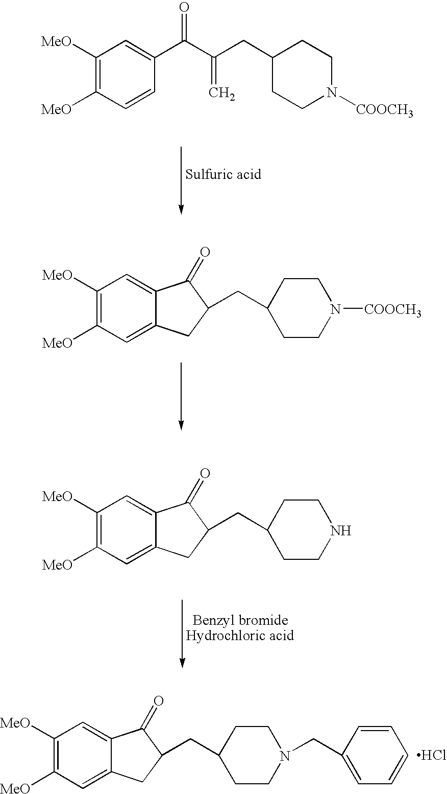 Preparation of intermediates for acetycholinesterase inhibitors