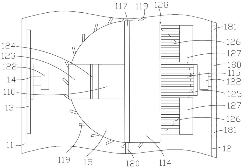 Air-cooled mainframe chassis with internal environment temperature adjustment function and method