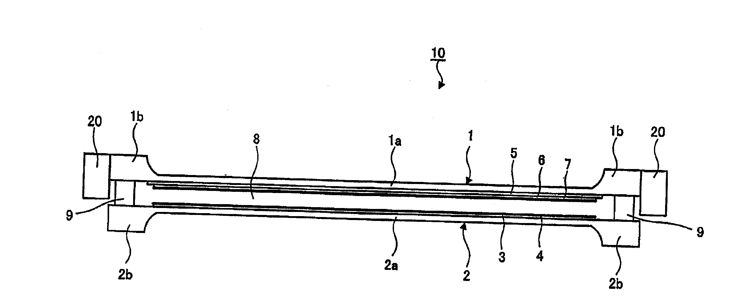 Liquid crystal display device, liquid crystal cell, transparent substrate, and method of manufacturing liquid crystal cell