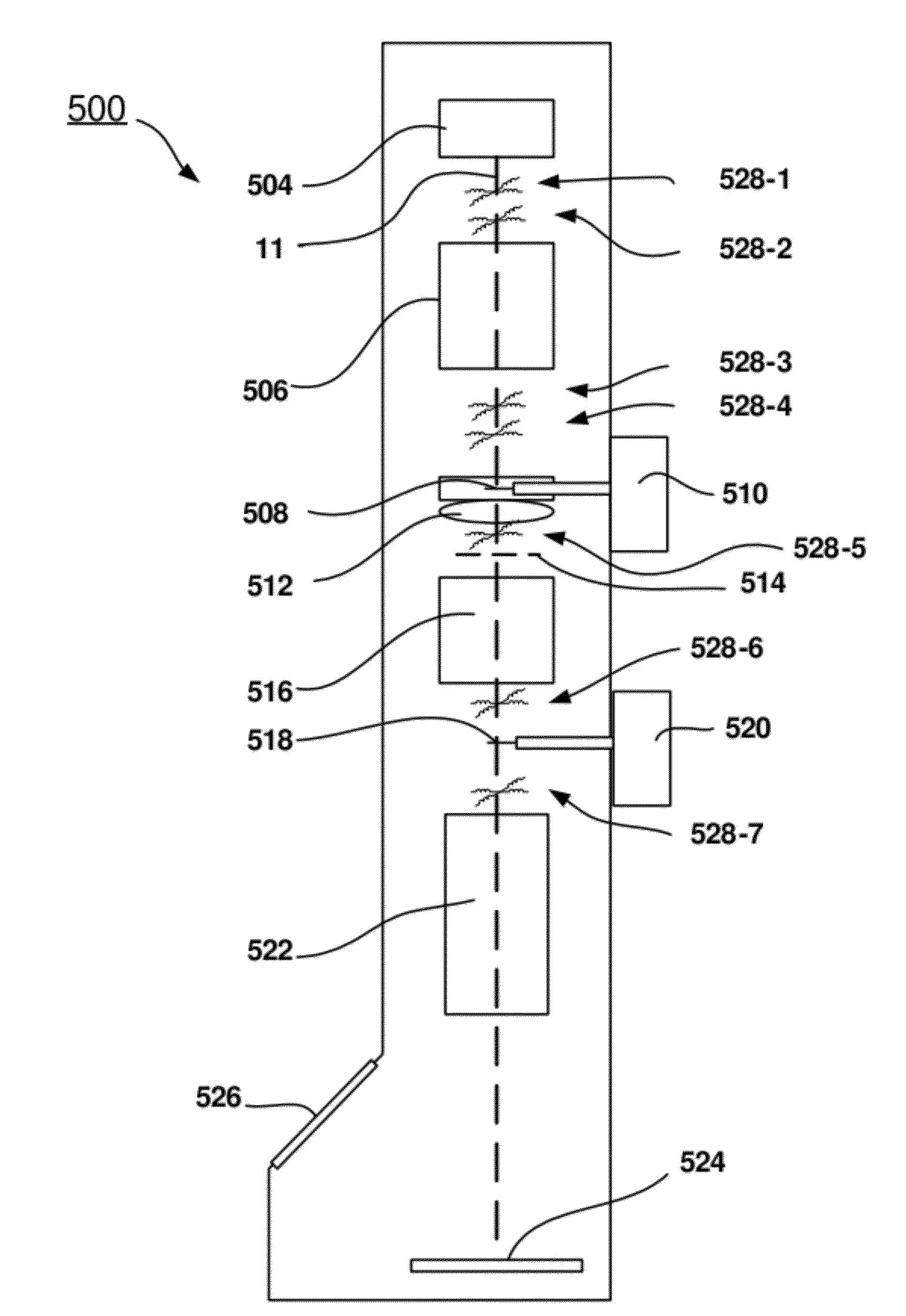 Method for Centering an Optical Element in a TEM Comprising a Contrast Enhancing Element