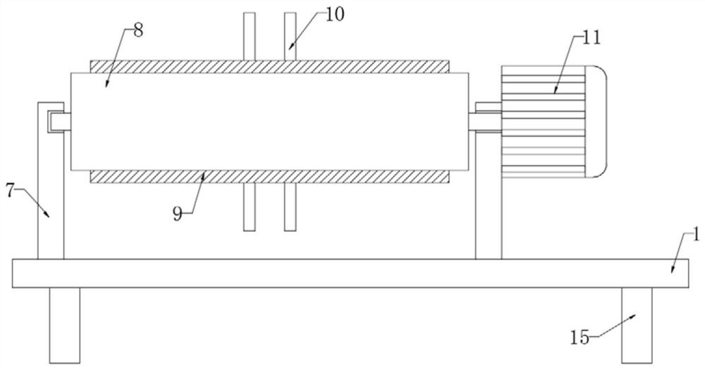 Automatic pressing and stacking forming device for spiral ribs