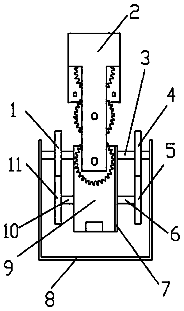 Shoulder joint working method based on bionic structure