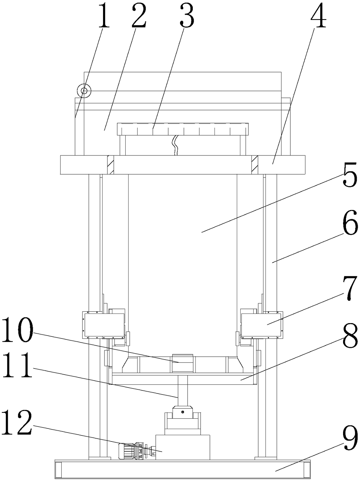 Charging base station for new energy automobile