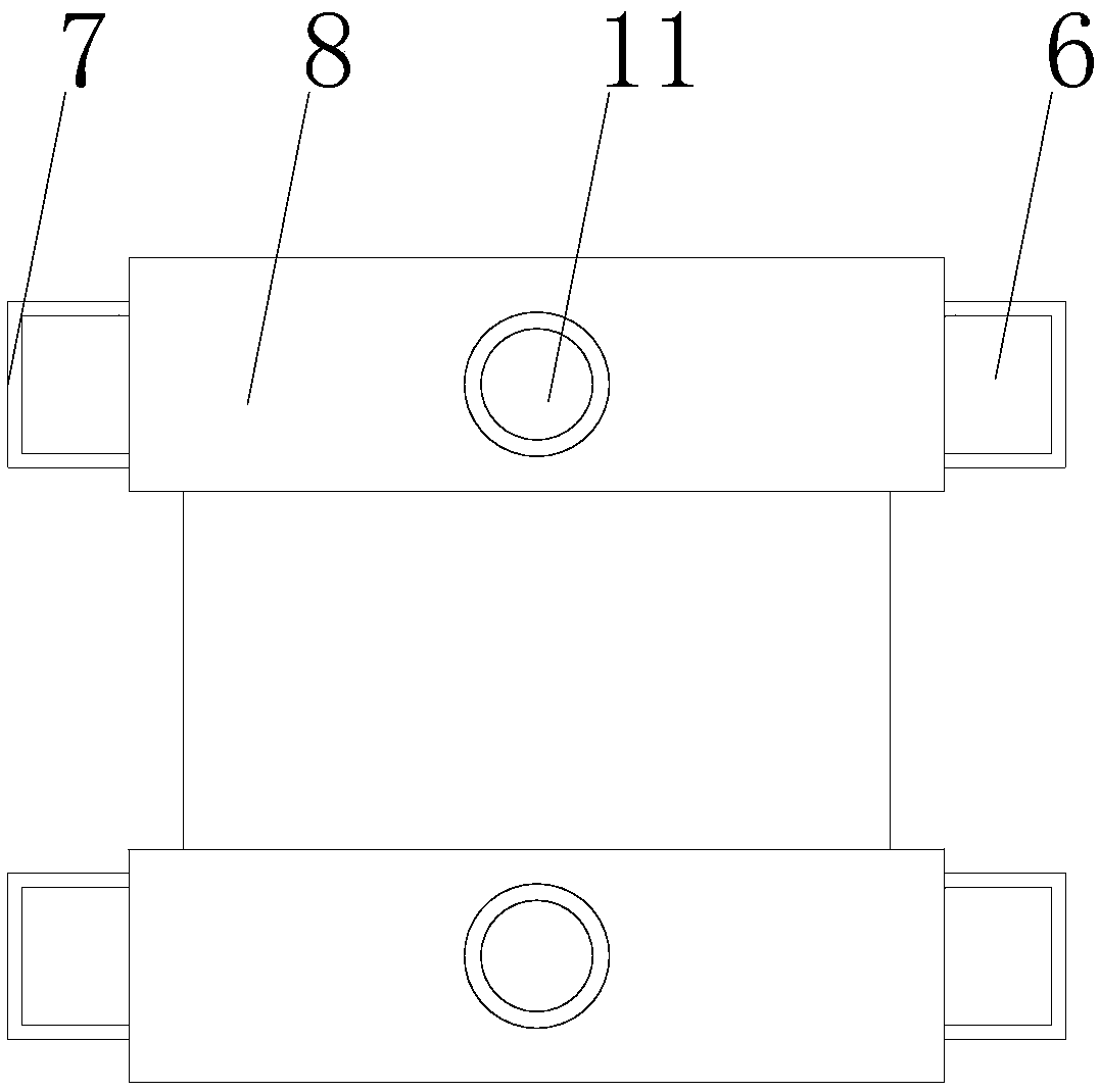 Charging base station for new energy automobile