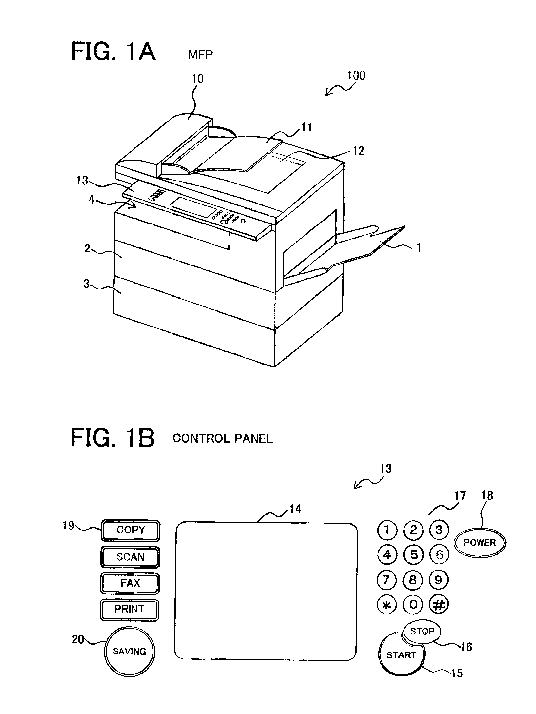 Document reading apparatus and method with selection mode