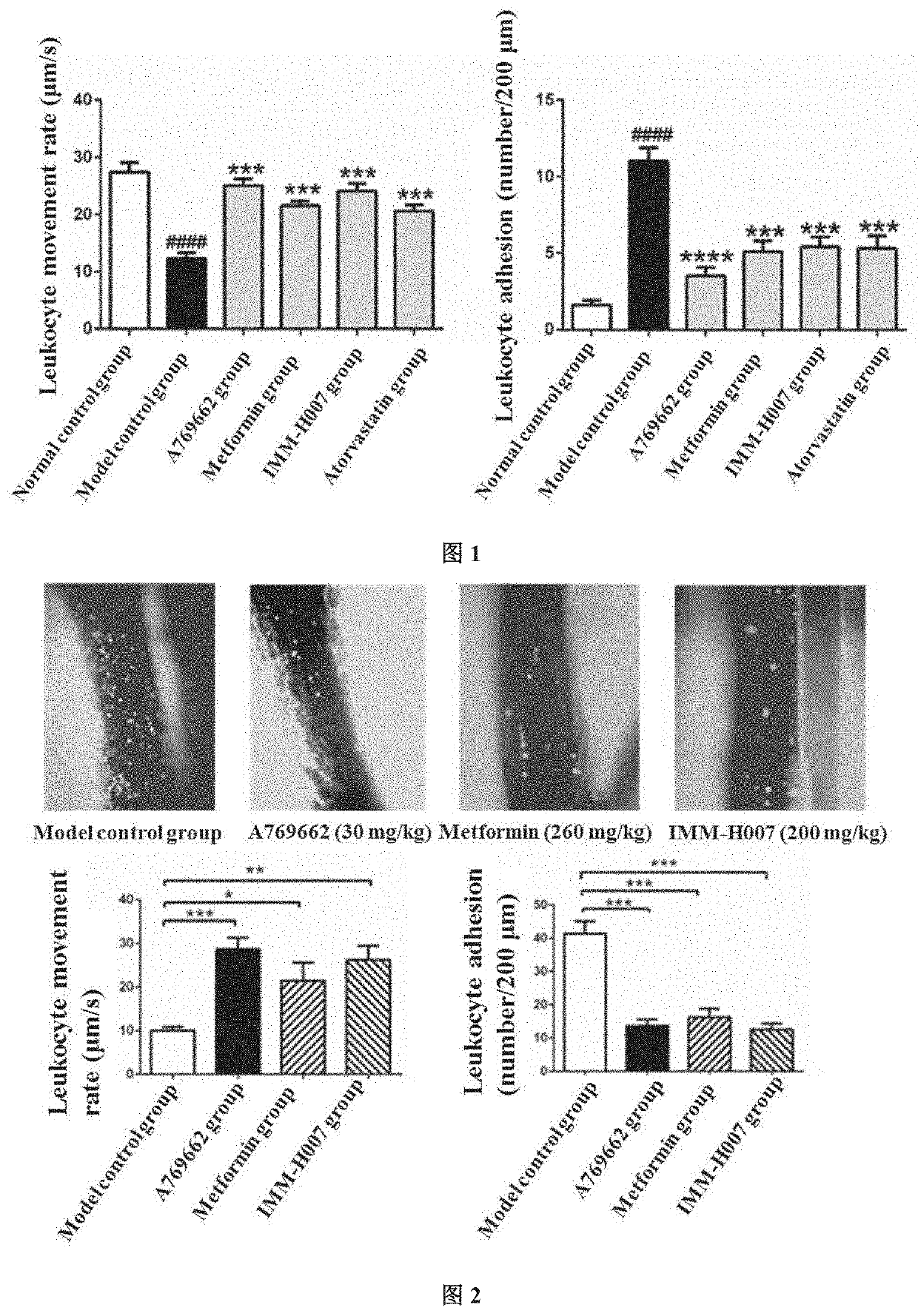 Applications of triacetyl-3-hydroxyl phenyl adenosine in treating vascular inflammations or improving vascular endothelium functions