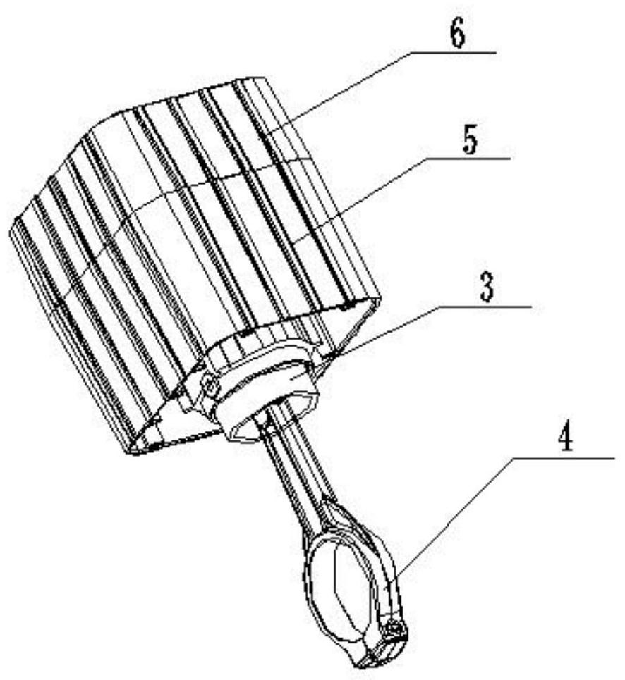 Air outlet diaphragm device and corresponding air compression device