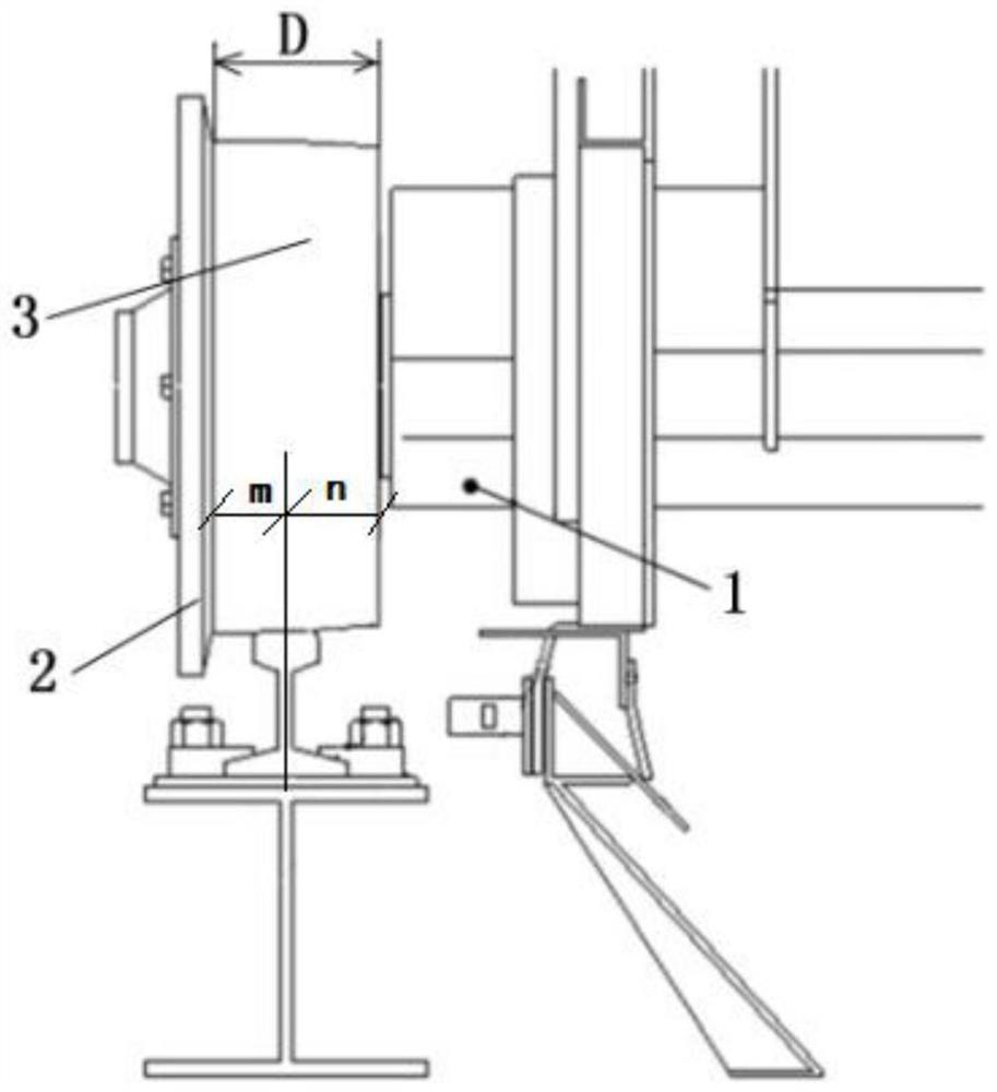 A treatment method for the deformation of the rotary frame of the ring cooler