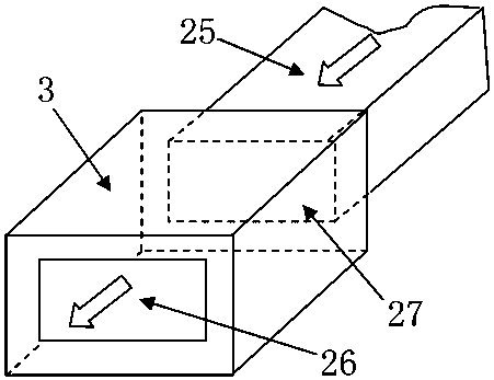 Energy-saving air conditioning fresh air device for recycling condensed water of air conditioner