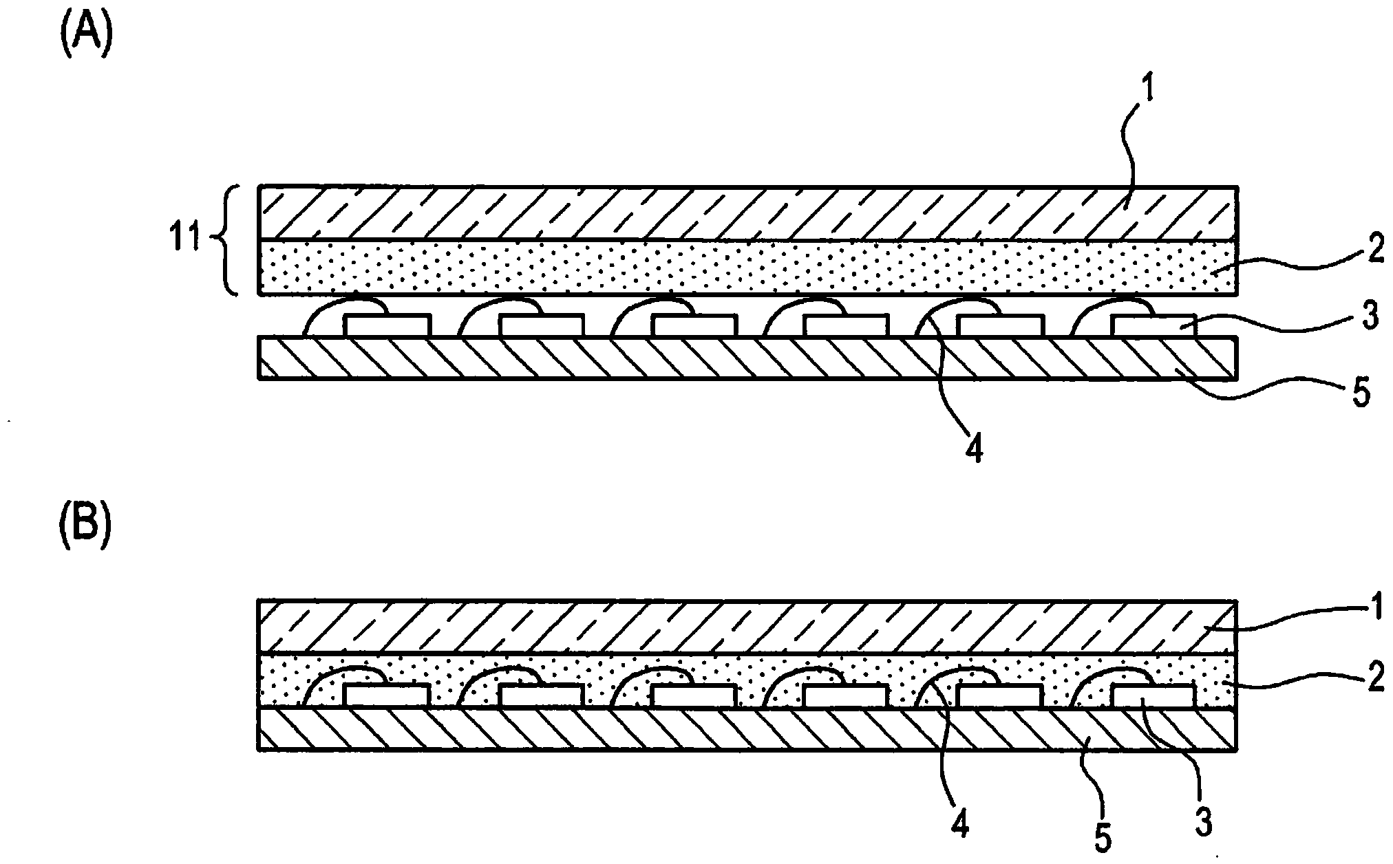 Heat-curable silicone resin sheet having phosphor-containing layer and white pigment-containing layer, method of producing light emitting device using same and encapsulated light emitting semiconductor device produced thereby