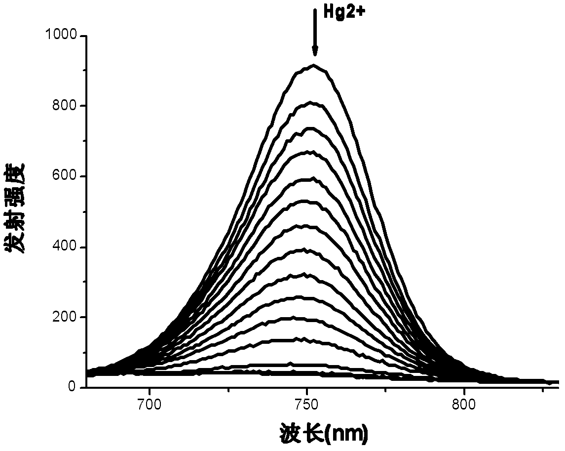 Near infrared fluorescent dye, preparation and application thereof