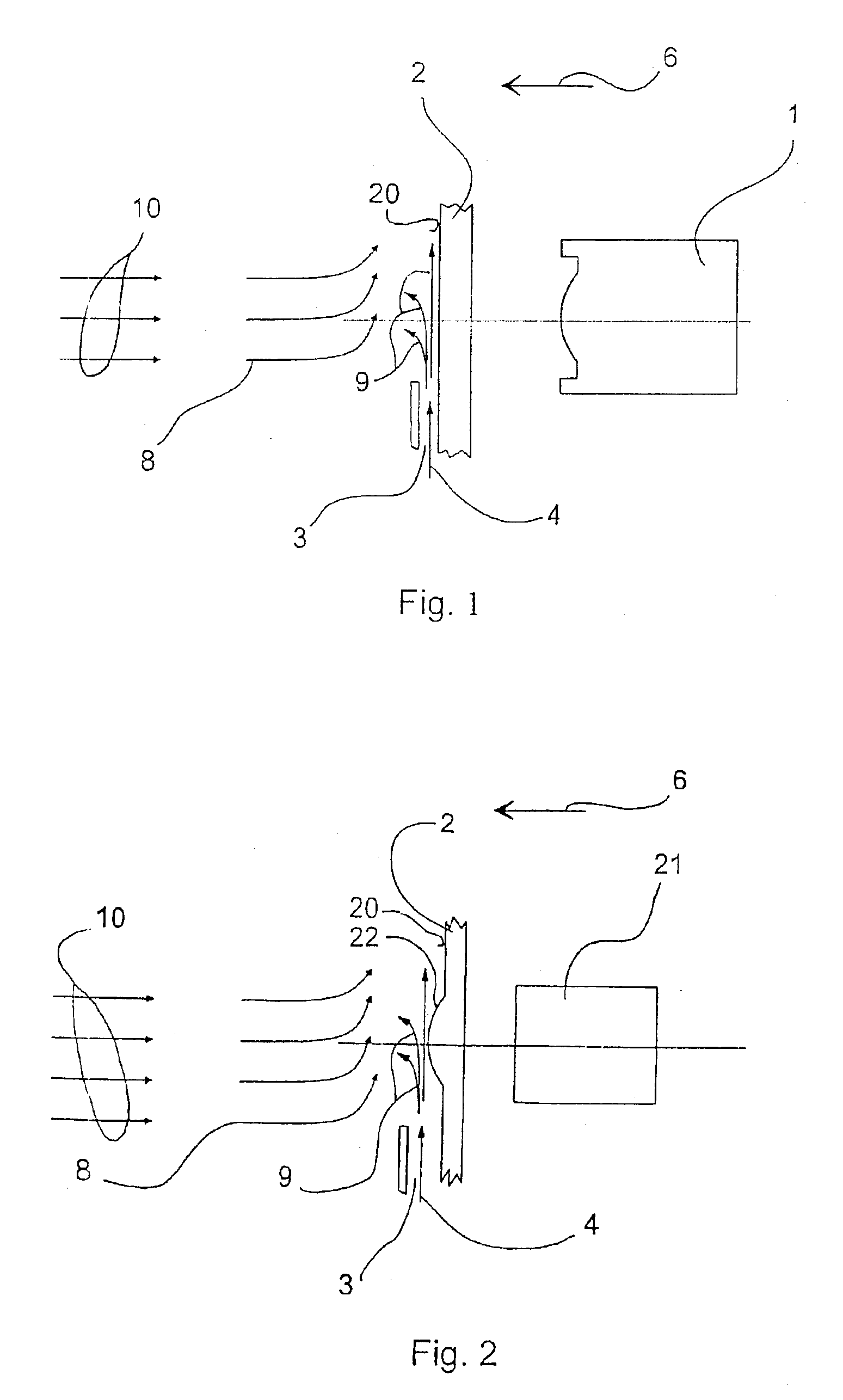 Device for keeping optical elements clean, in particular covers for sensors or cameras, in motor vehicles