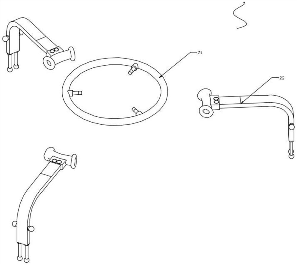 Adjustable and fixed swelling cold compress device for nursing