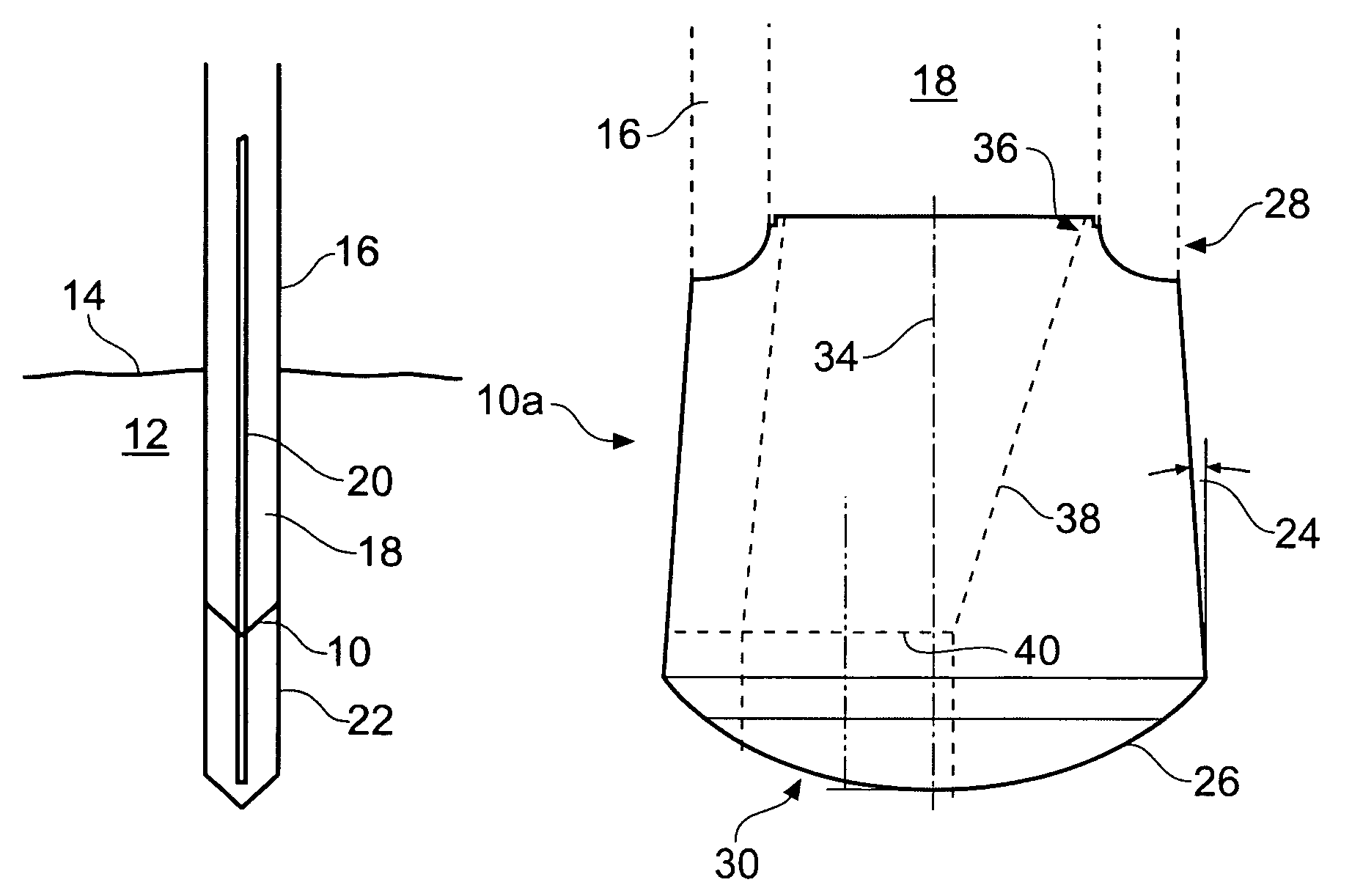 Method and apparatus for introducing elongate members into the ground