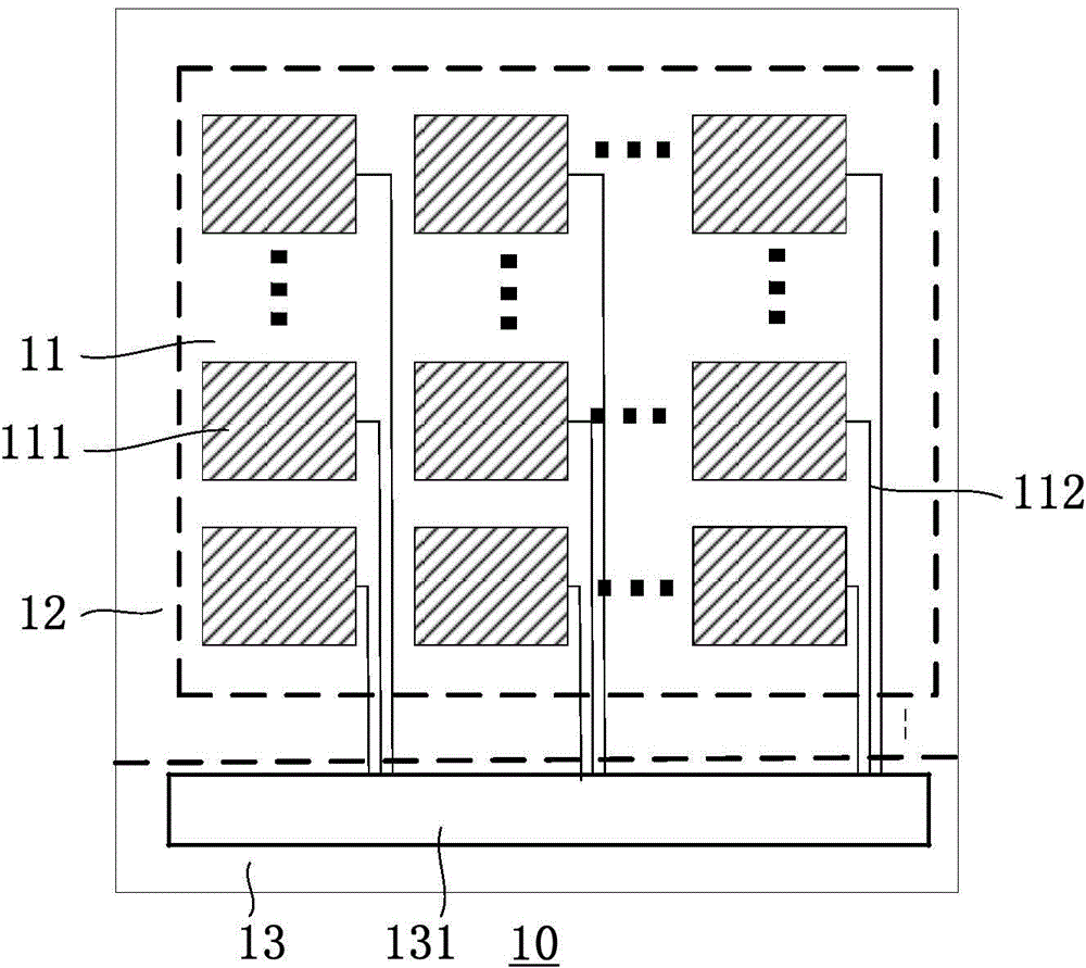 Touch control display substrate