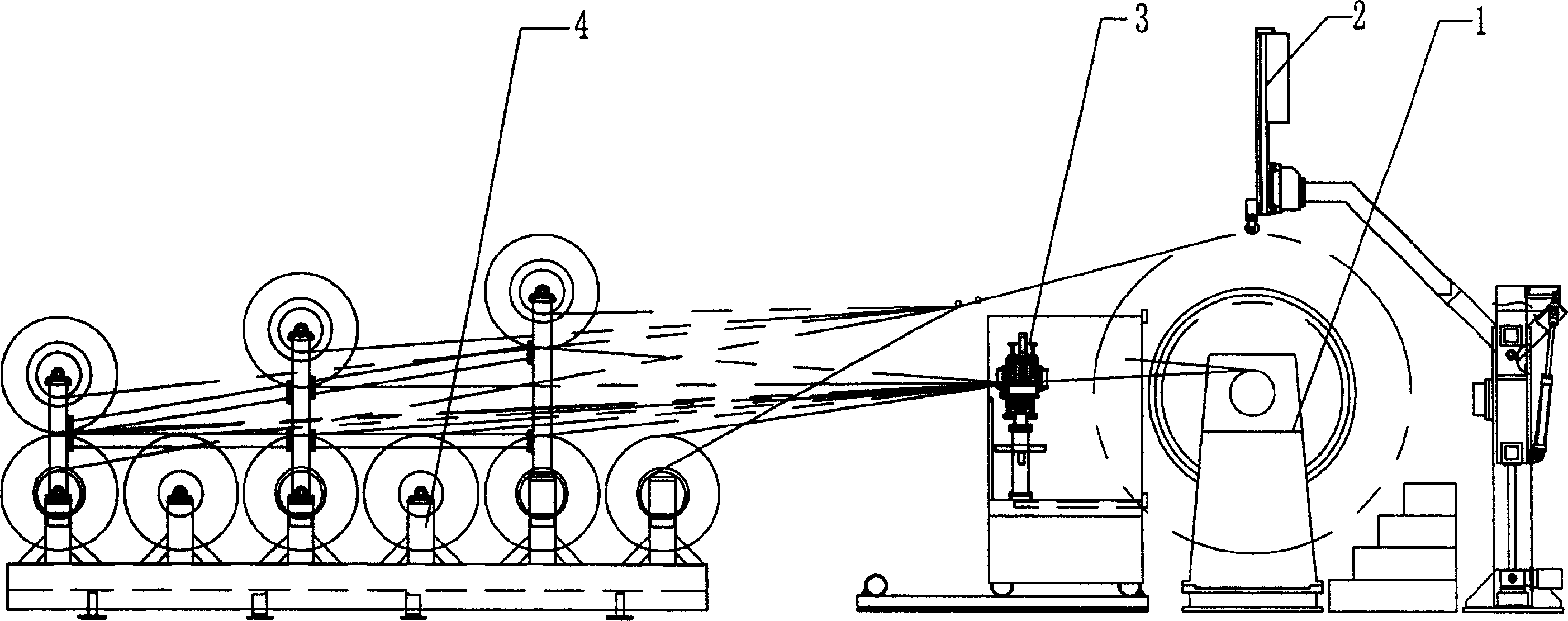 Winding machine system